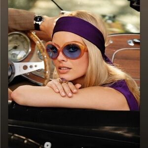 Coach Orange and Blue Sunglasses